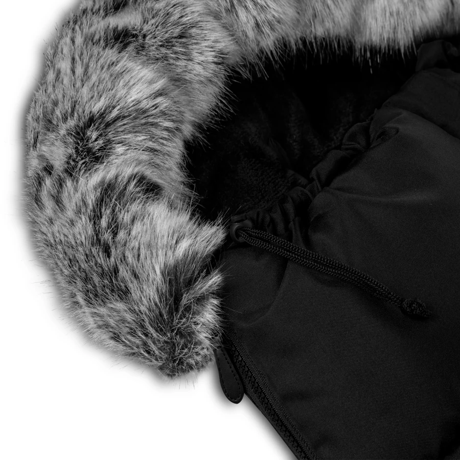 Теплий спальний мішок Lionelo Frode BLACK CARBON